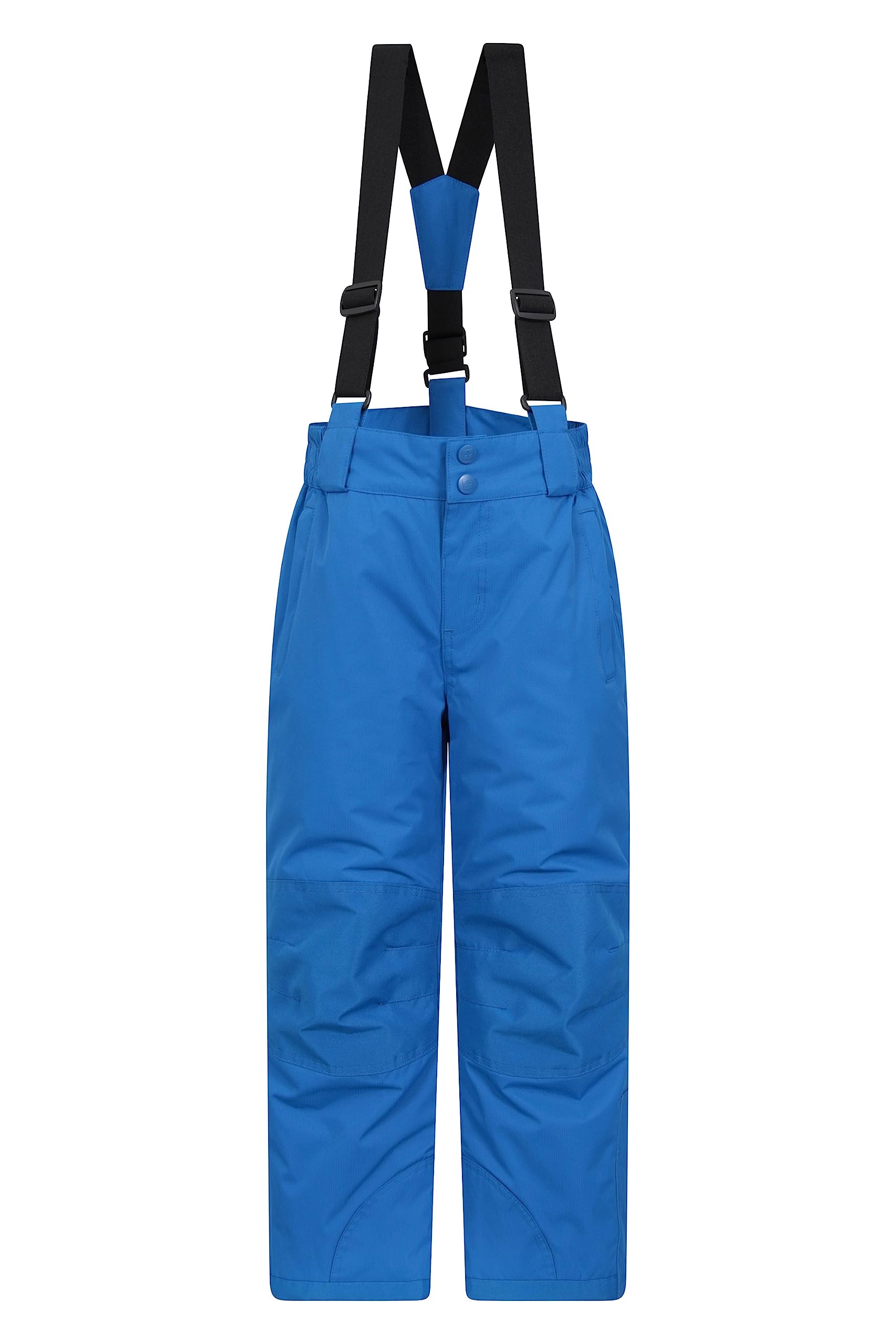 Mountain Warehouse Pantalon de Ski Raptor Enfants Résistant à la Neige Bretelles Amovibles Genoux renforcés