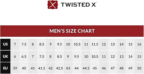 Vista 7 de Twisted X Botas de senderismo Mhkw002 para hombre