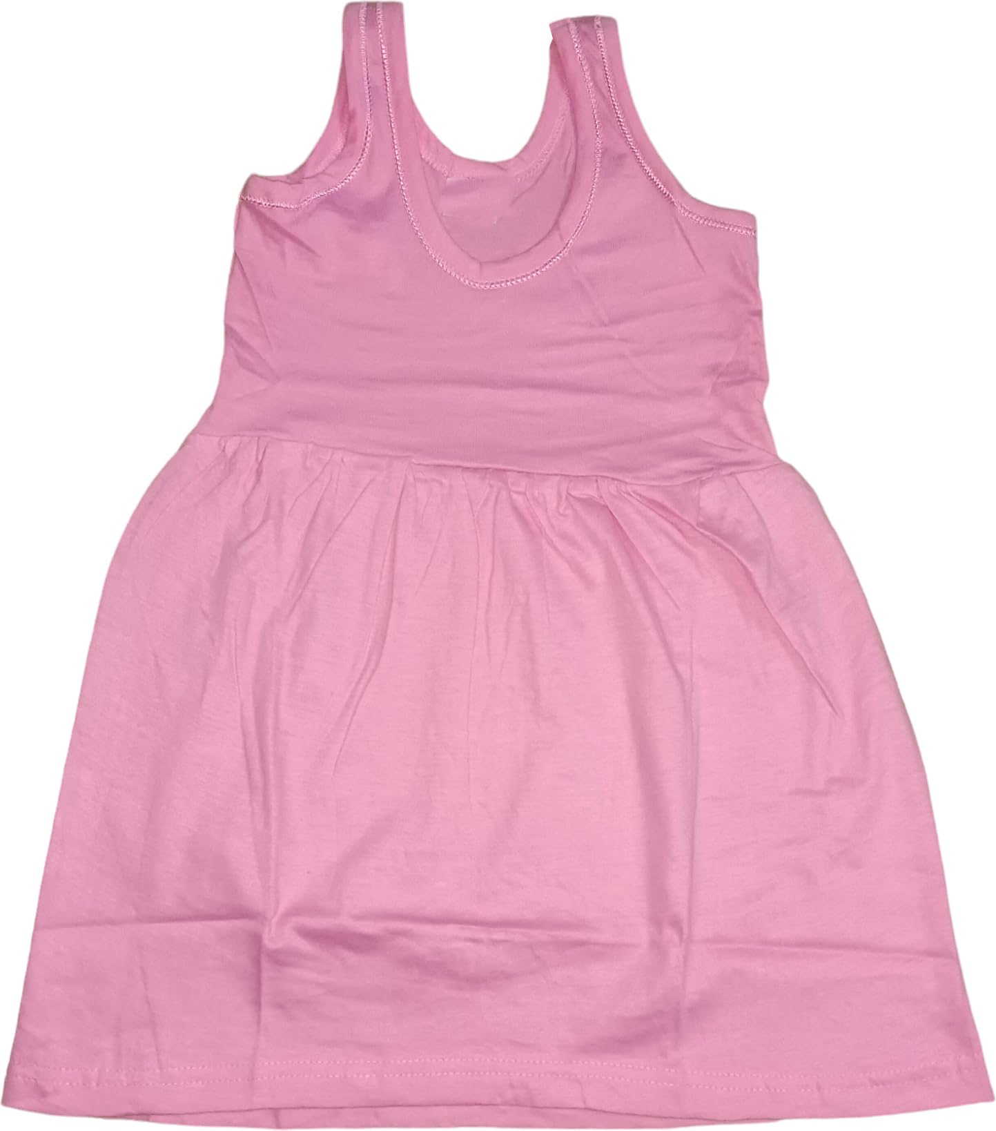 Girls Cotton Full Length Multicolor Comisole/Slip/Spaghetti/Pack of 1