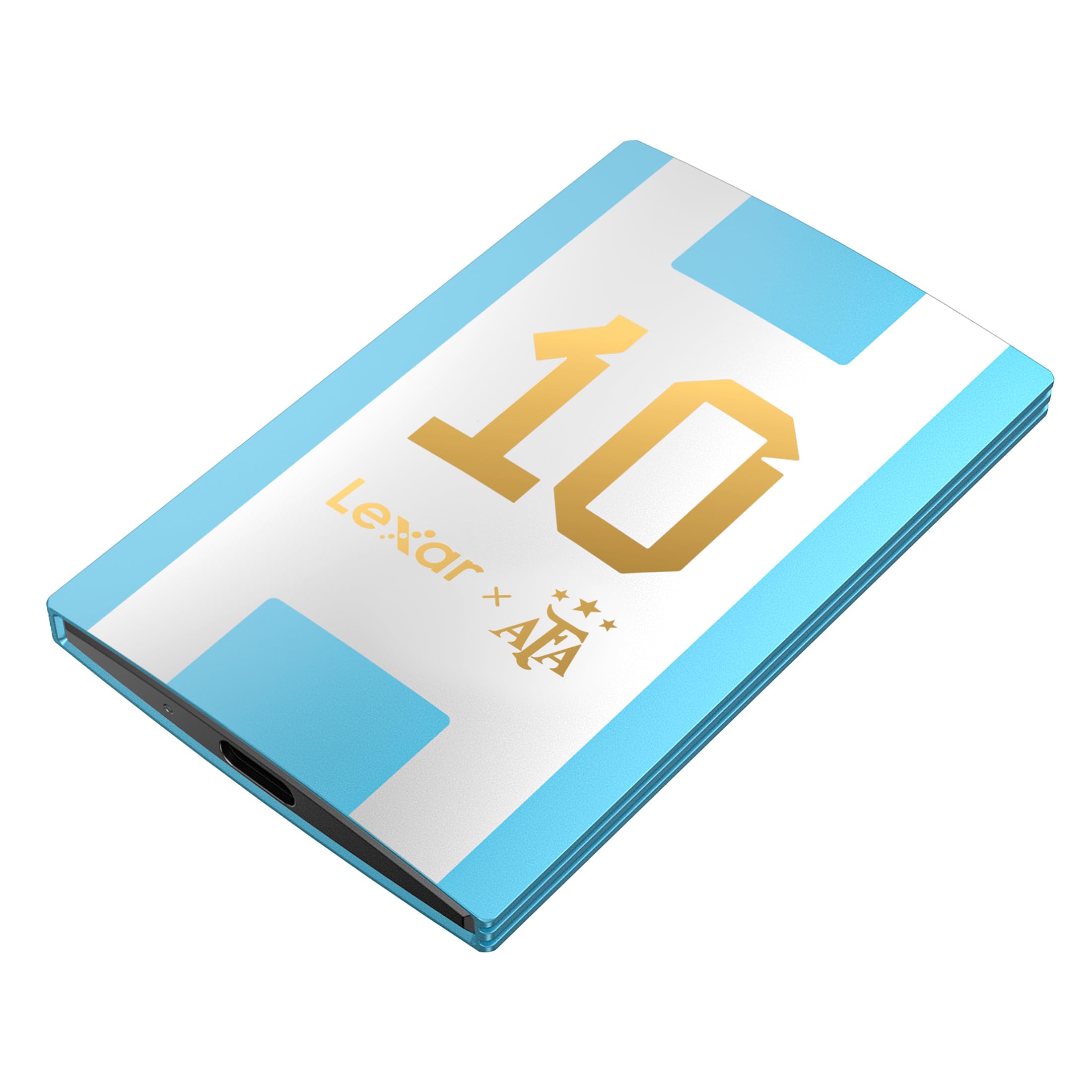 Lexar 1TB SL500 Portable SSD, AFA Edition, World Cup, Compatible