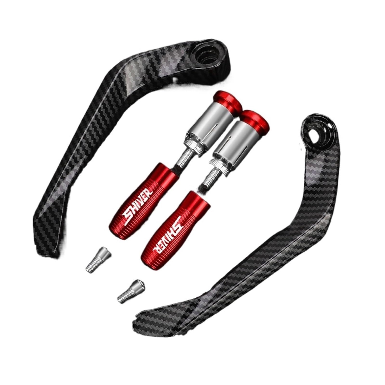 Protège-main Shiver 750 900 GT protection levier frein embrayage 22mm - 7