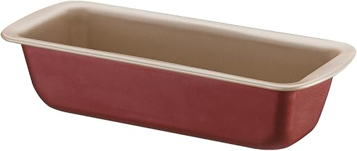 Tramontina 20069726 Forma para Pão e Bolo de Alumínio com Revestimento Interno Antiaderente, Vermelho, 26 cm