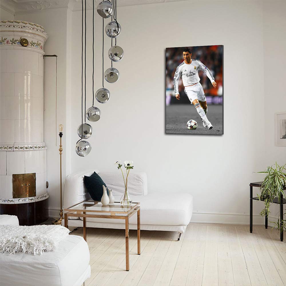 Poster Sur Toile Football – Désiré Doué – Art Mural Déco Salon 40x60 Cm – Impression Haute Qualité - 11