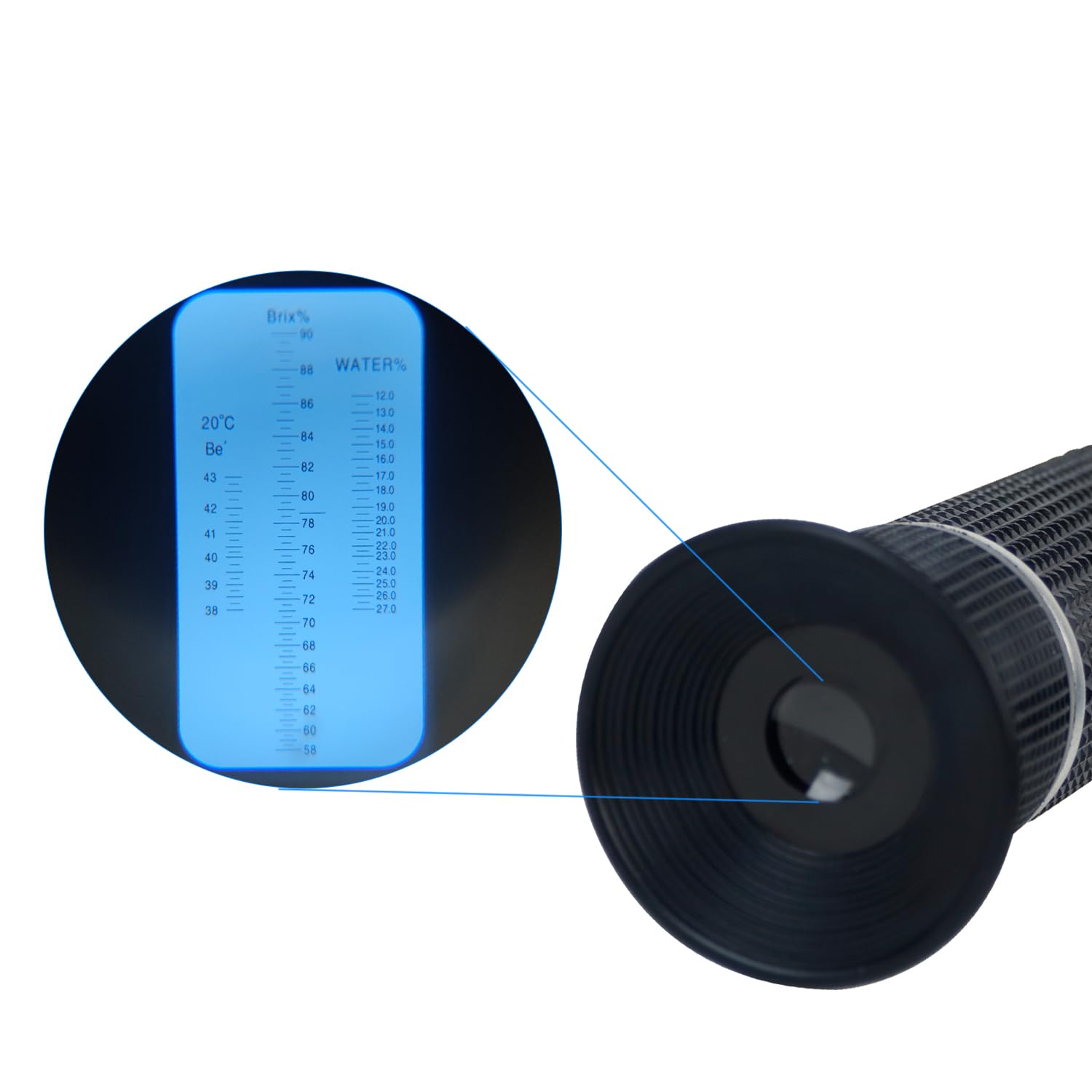 Honey Refractometer - Accurate Moisture & Brix Readings -6