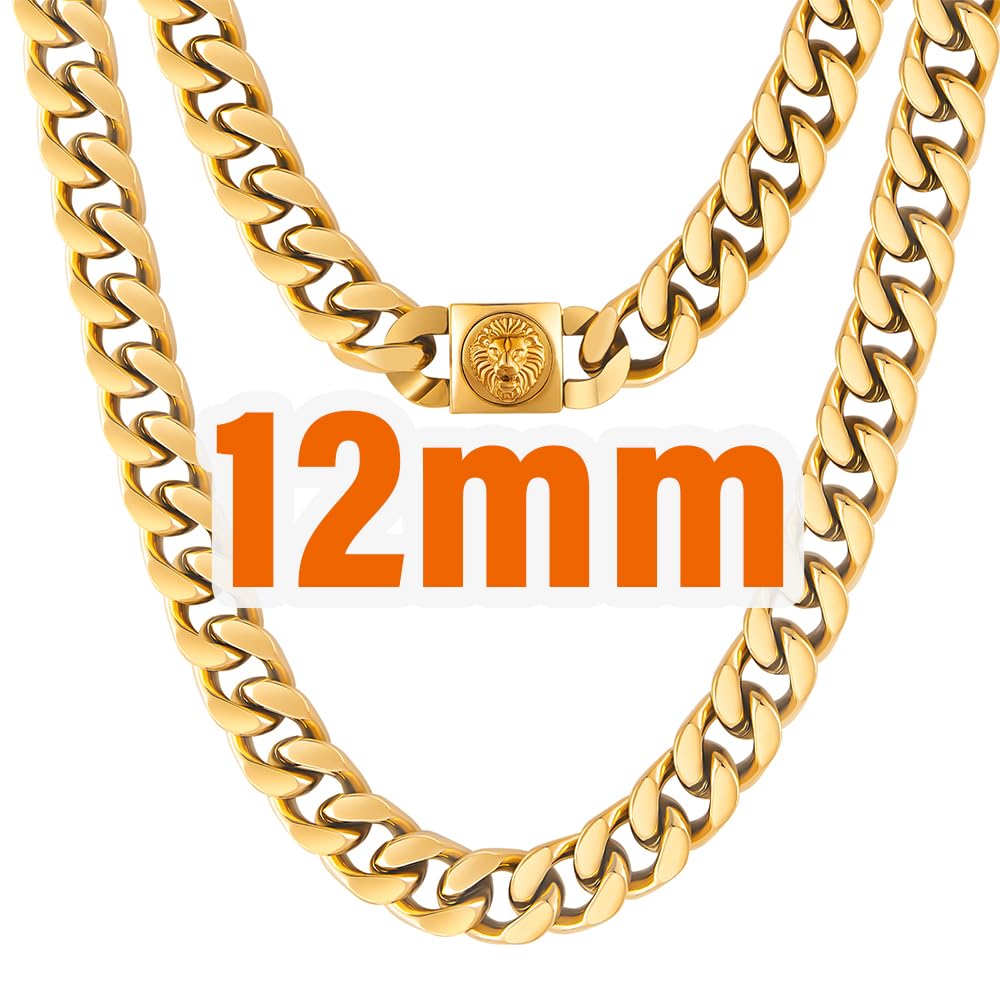 【JORDAN CRAIG】Classic Cuban Link Chain - 8mm Classic Cuban Link Chain - 8mm