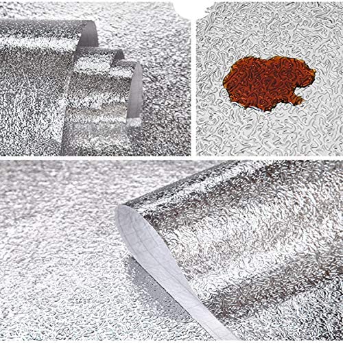 WorldCare® Self-Adhesive f Waterproof Kitchen Anti- Sticker Tile f tinf AS-CX Thickened Cabinet Moistureproof f Stick Color 182303 Dimensions 60cmX5m460719 | Pack of 1