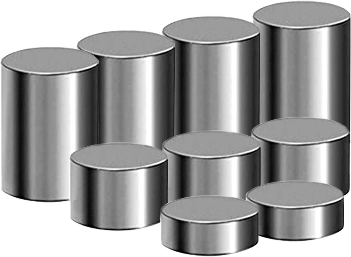 3 OZ Tungsten Incremental Weights 3/8 Inch Cylinders