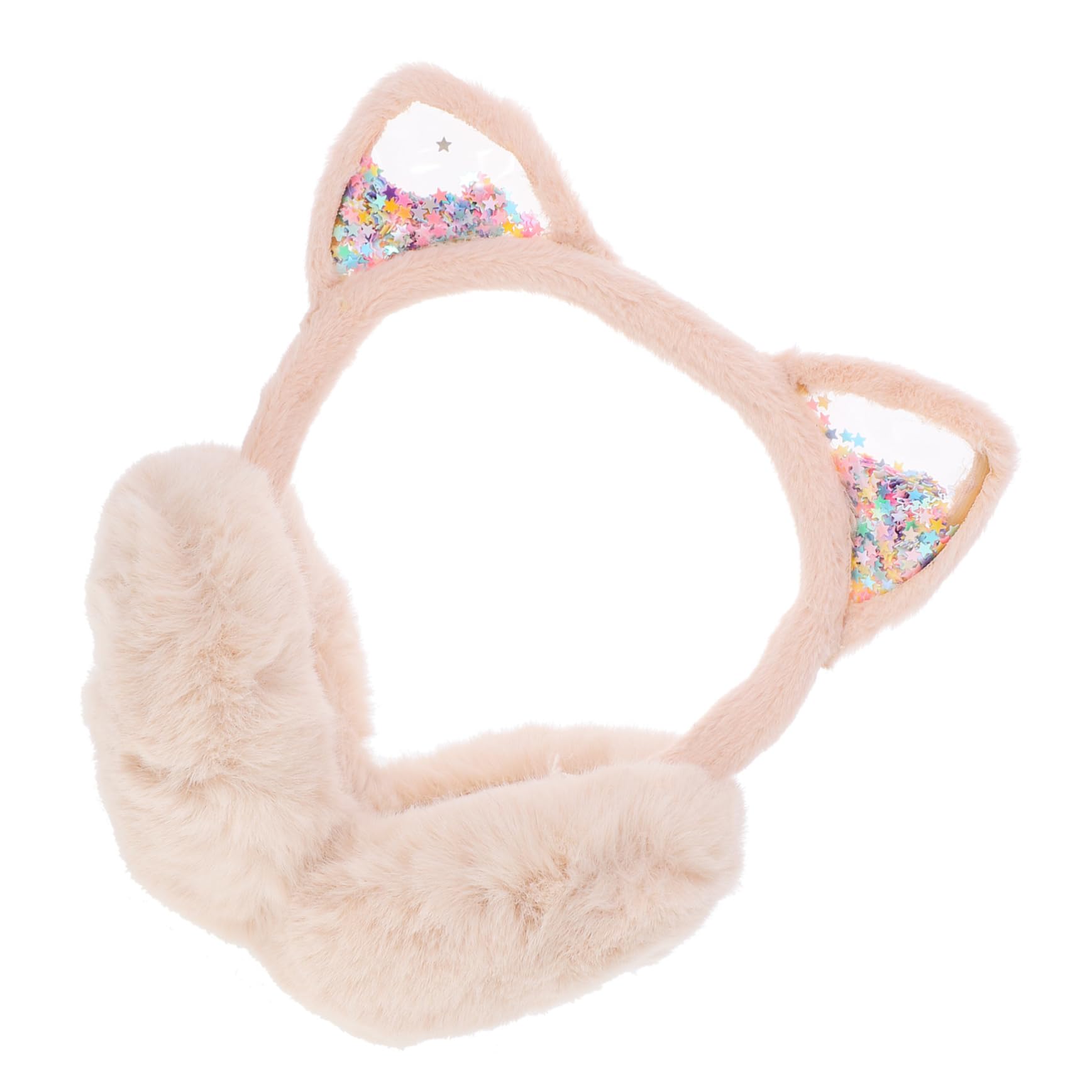 Homoyoyo Foldable Plush Earmuff for Boys and Girls Girls Boys Winter Warm Ear Comfortable