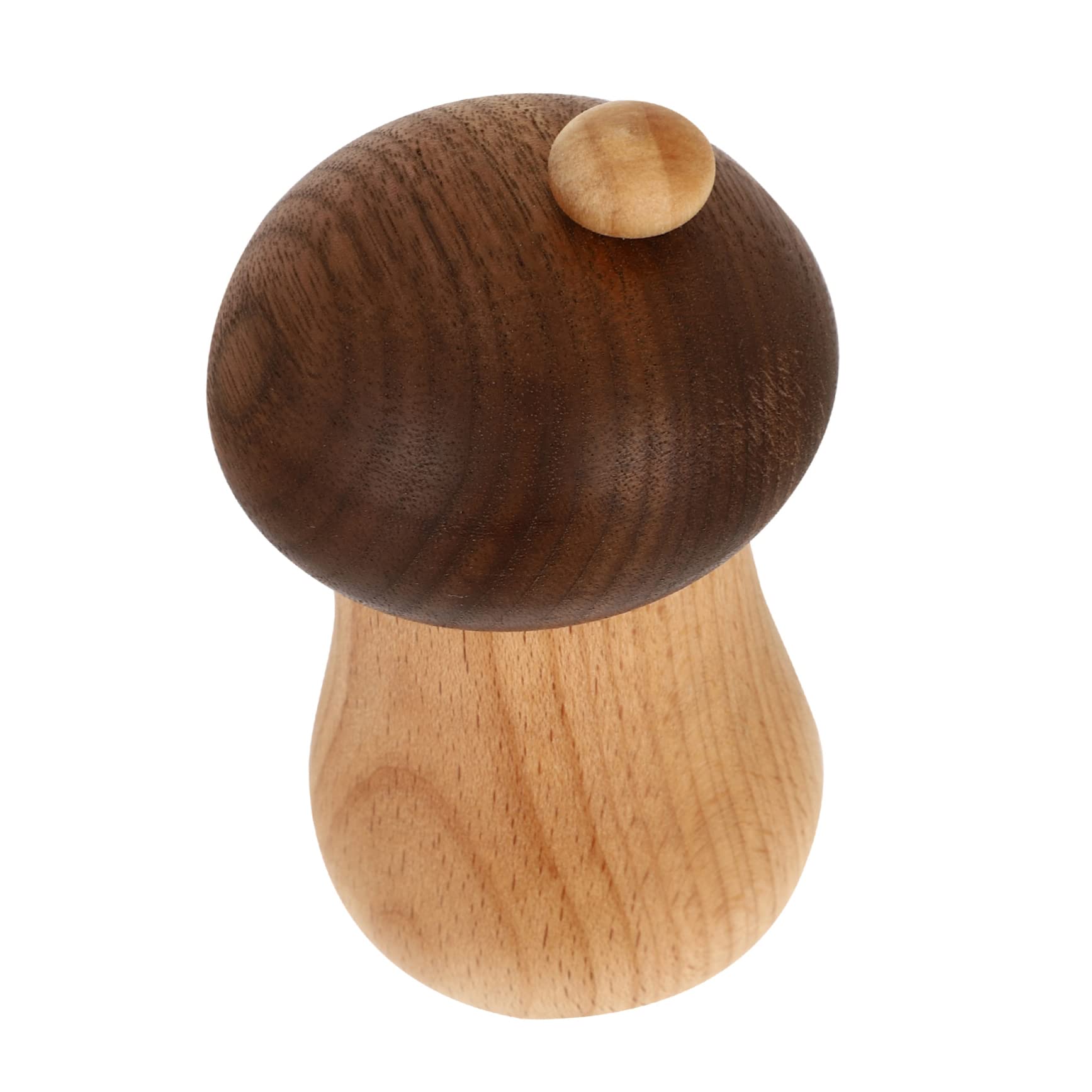 KICHOUSE Mushroom Toothpick Holder Japanese Dishware Food Fruit Sauce Toothpick Dispenser Novelty House Decorations for Home Toothpick Holder for The Home Cotton Swab Dispenser Case Beech