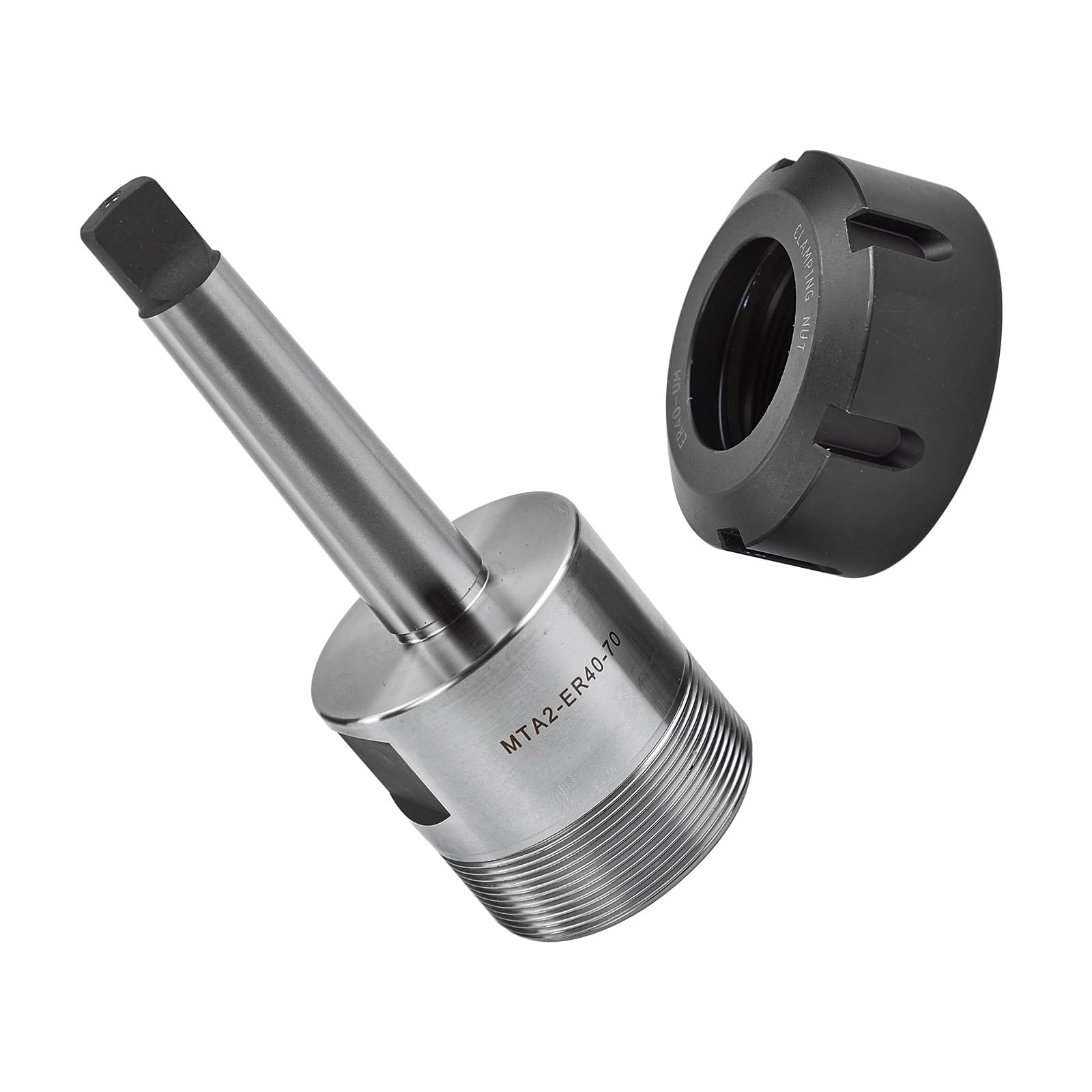 LT Easiyl 2 Stück ER32 Spannzangenmuttern M40x1.5 - Ø49,5mm Für CNC Fräsen & Drehmaschinen
