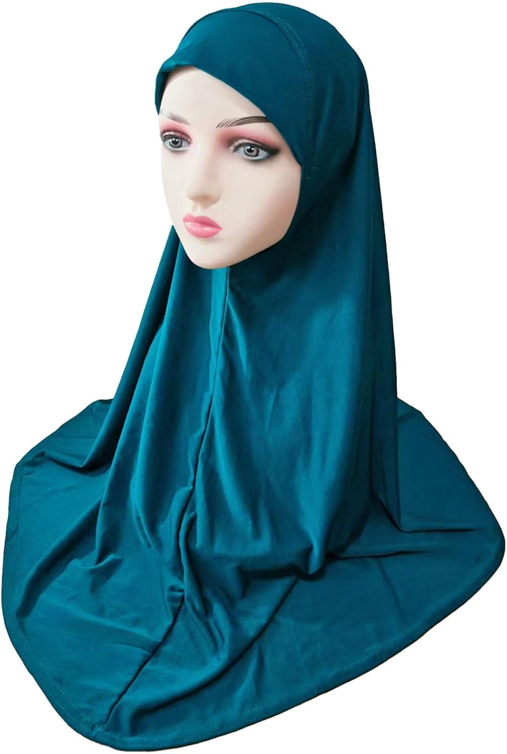Ready To Wear Hijab For Women Instant Turban Stretch Soft Muslim Scarf For Prayer Long Hijabs Islamic Jersey Abaya - Image 7