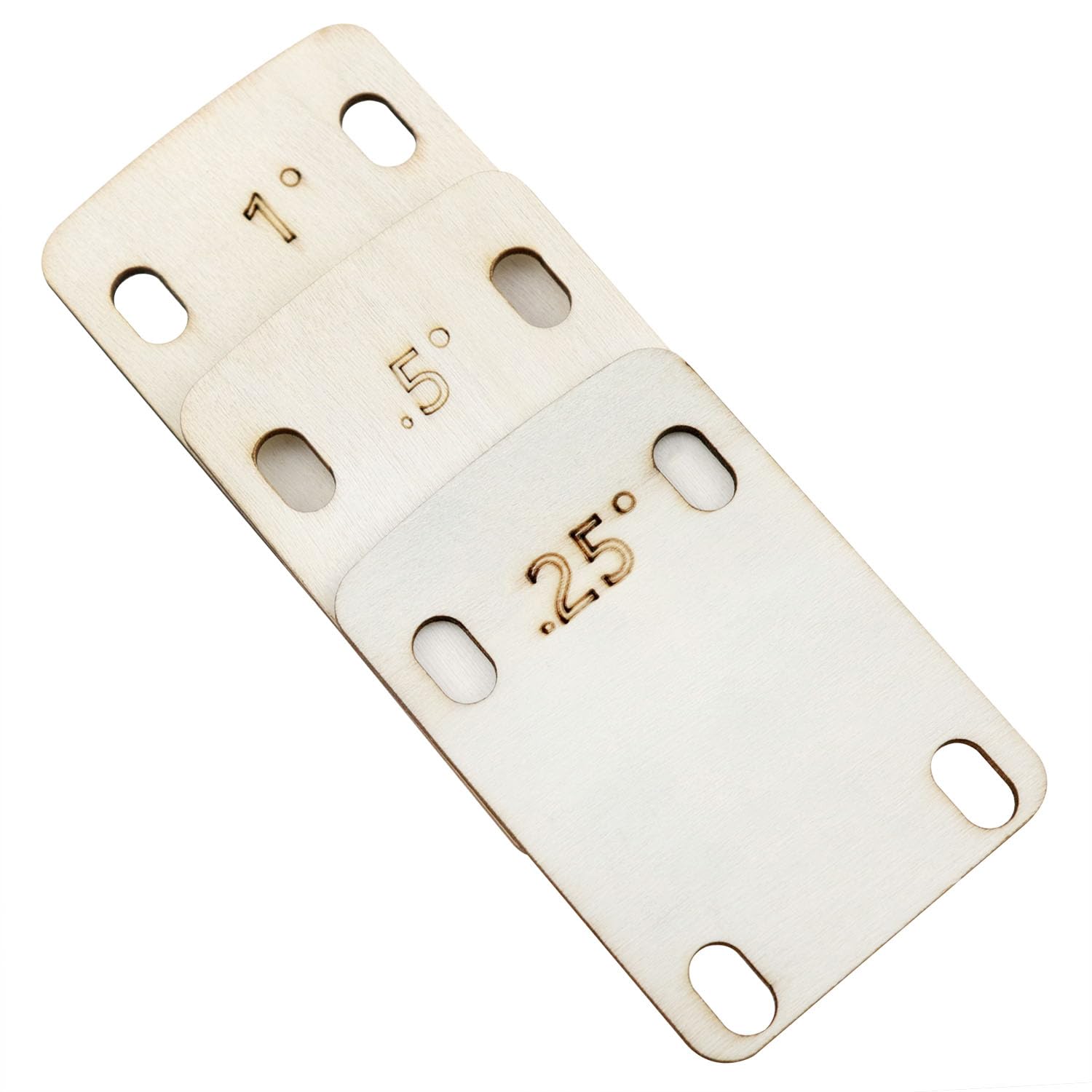 XZW Guitar Neck Shims Guitar Neck Wood Shims Guitar Neck Plate Bass Guitar Neck Electric Guitar Parts Neck Bottom Adjustment Gasket Guitar Accessory 1 Set