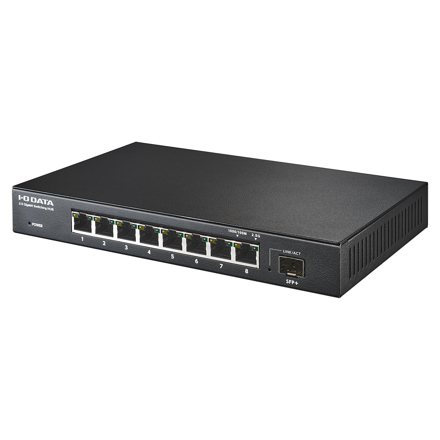 I-O DATA PoEスイッチ 8ポート BSH-GP08M8 I-O DATA PoEスイッチ 8ポート BSH-GP08M8 BSH-GP08 IEEE802.3at