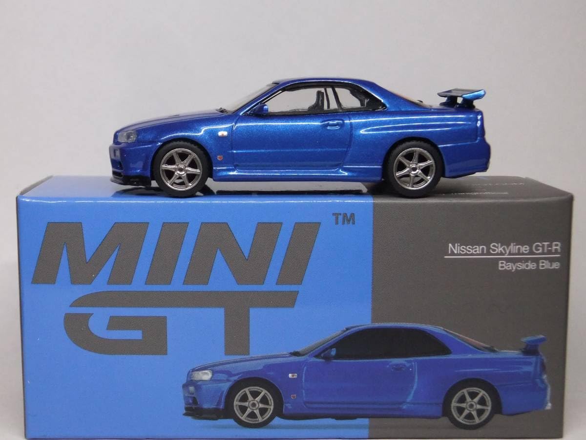 1/43 日産 スカイライン GT-R Vspec2 (BNR34) Blue 1/43 日産 スカイライン GT-R Vspec2 (BNR34) Blue 1/43 日産
