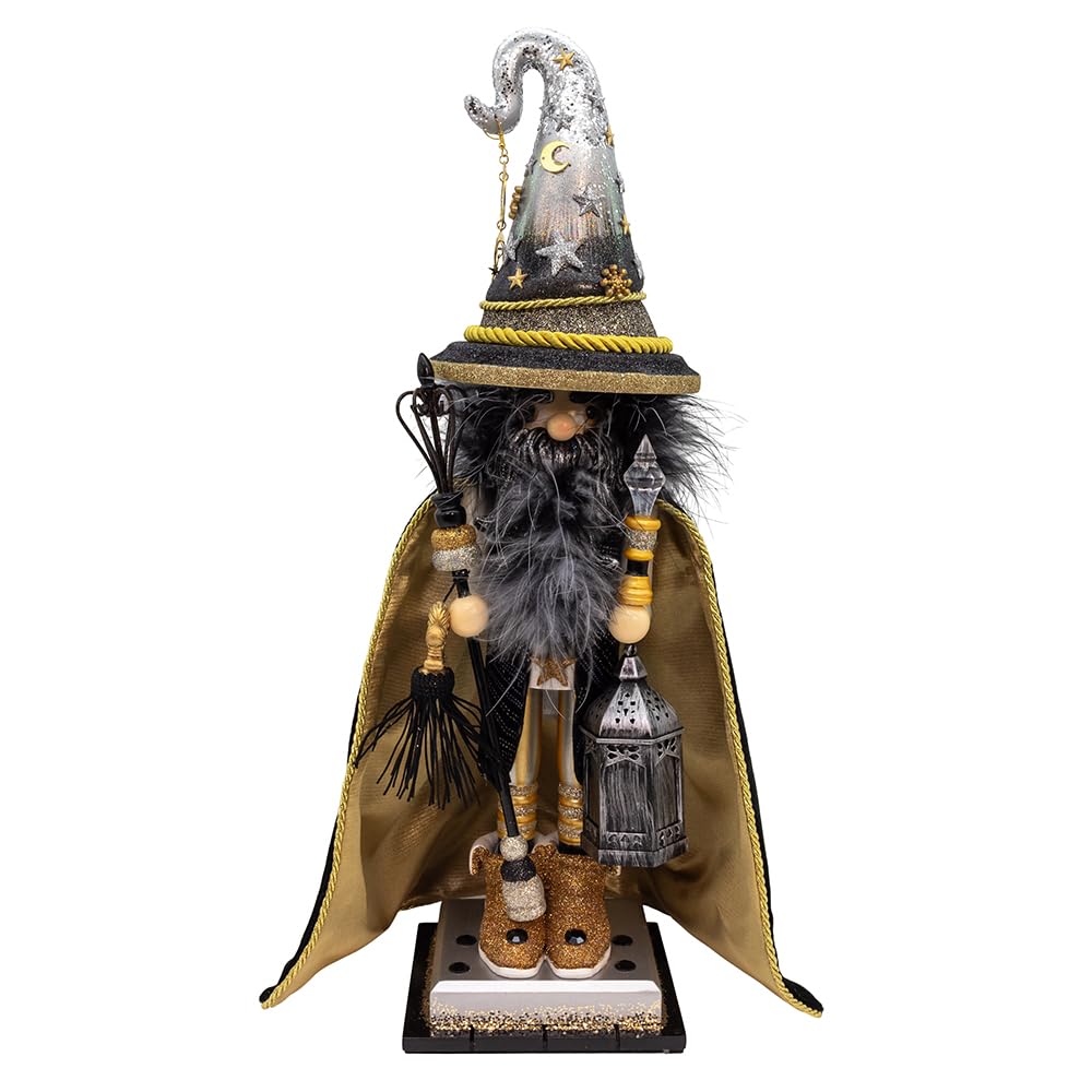 Casse-Noisette Hollywood Kurt S. Adler Noir et Doré pour une Décoration de Table