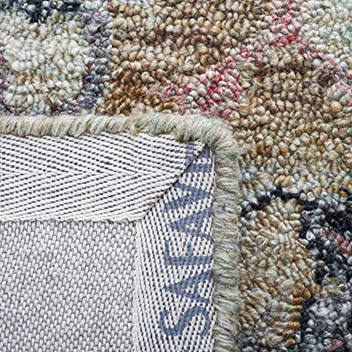 Tapete decorativo SAFAVIEH Anatolia 10x14 ft, Sage y Beige miniatura 4