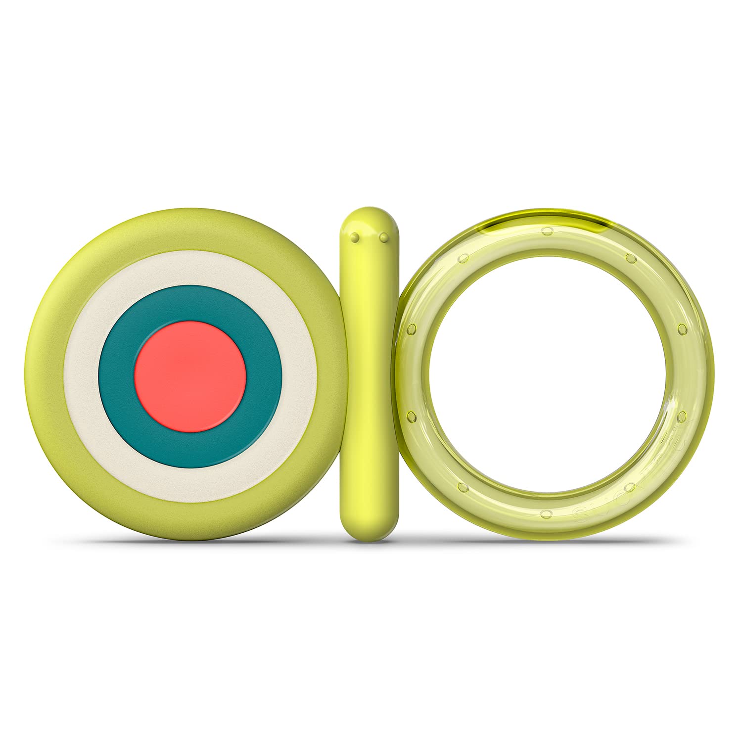 Suavinex, Silicone Teether for Babies to 4 Months Cooling Teether Soft and Lightweight Butterfly Multi-Colour