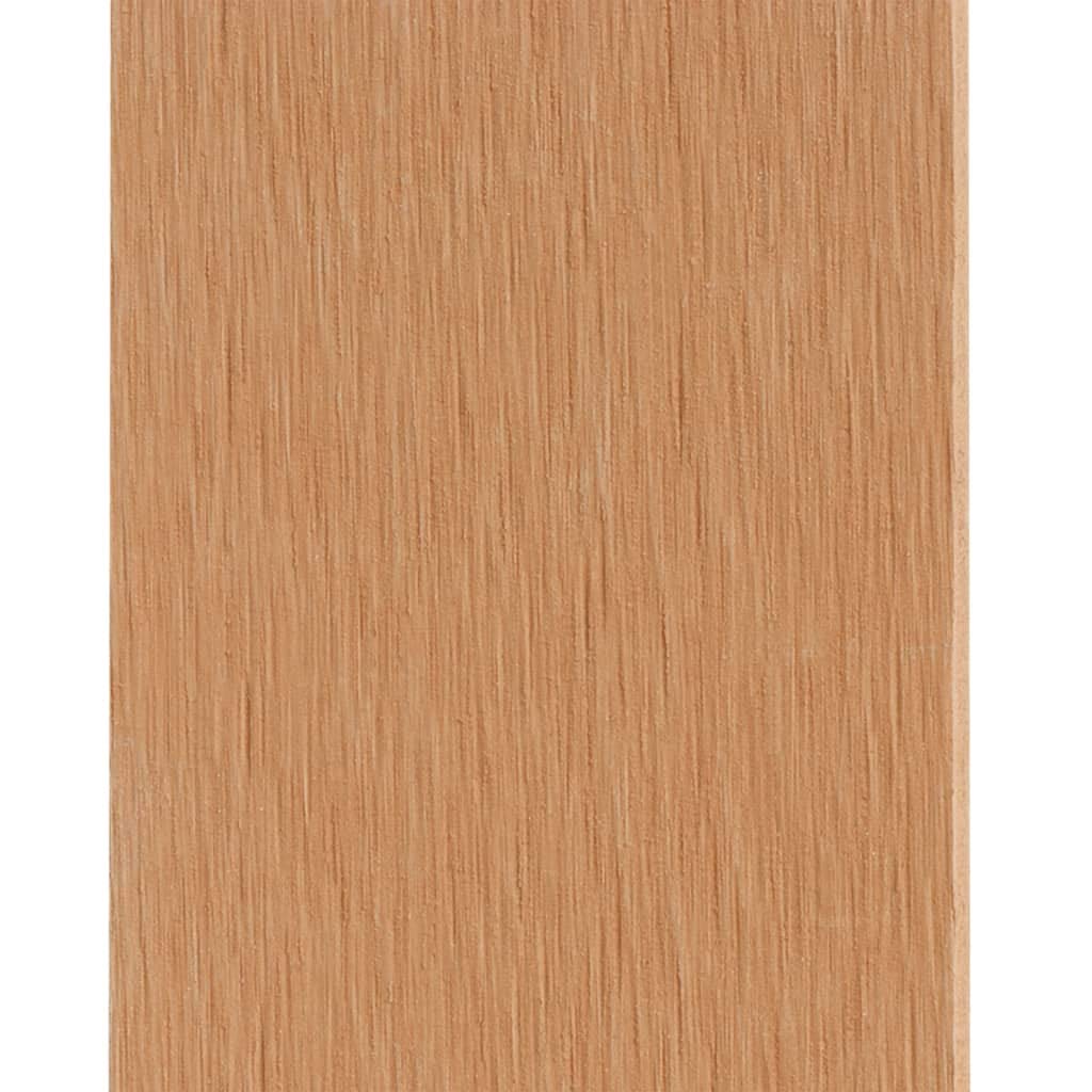 WPC-Zaun Zauns 200 x 80 cm Mit insgesamt 12 Latten, Friesenzaun Zierzaun als Gartenzaun, Holz-Kunststoff-Verbundwerkstoff (WPC), Einfacher Zusammenbau, Braun