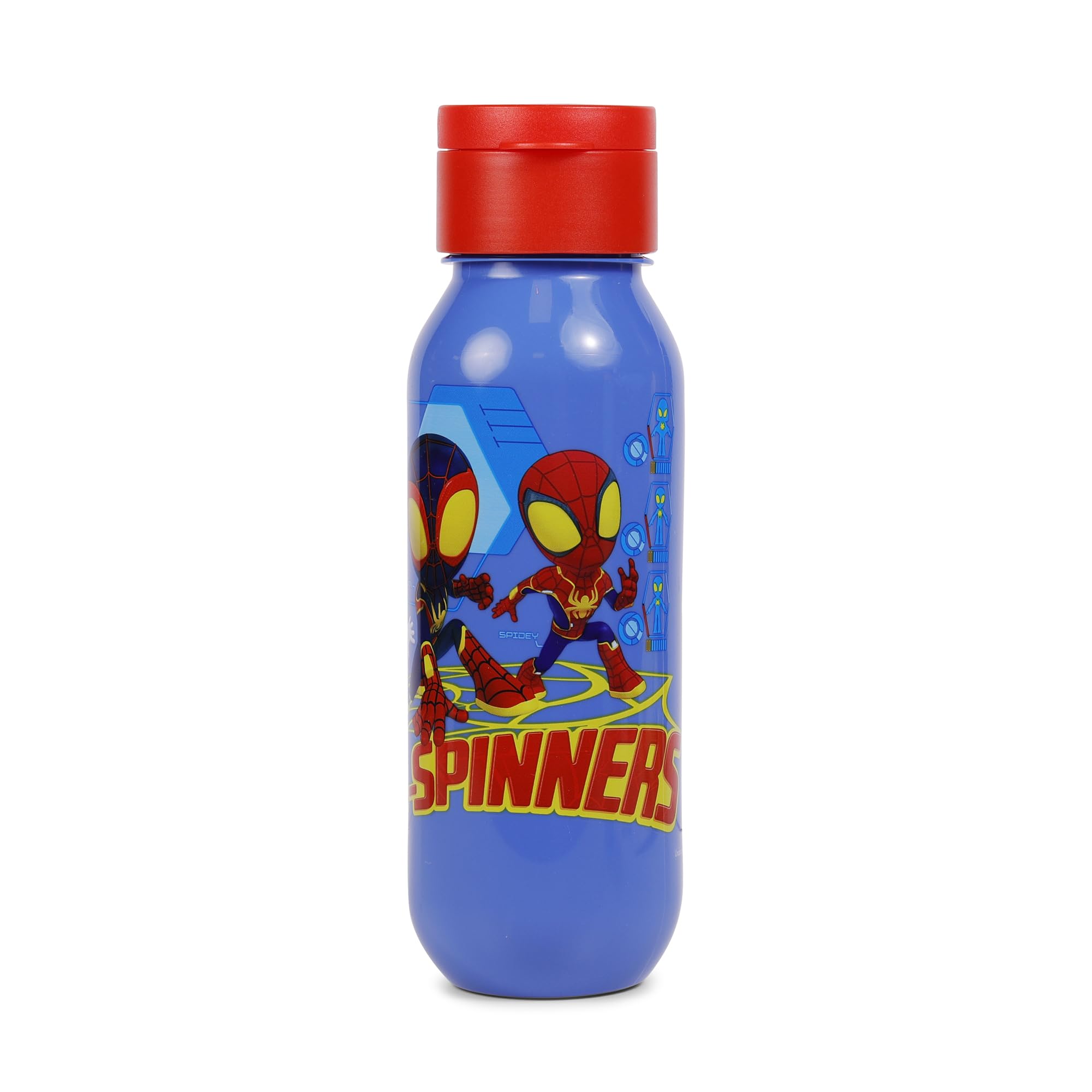 Kids Euroswan Sl Multicolour Rpp Bottle 500Ml Antibacterial Spidey