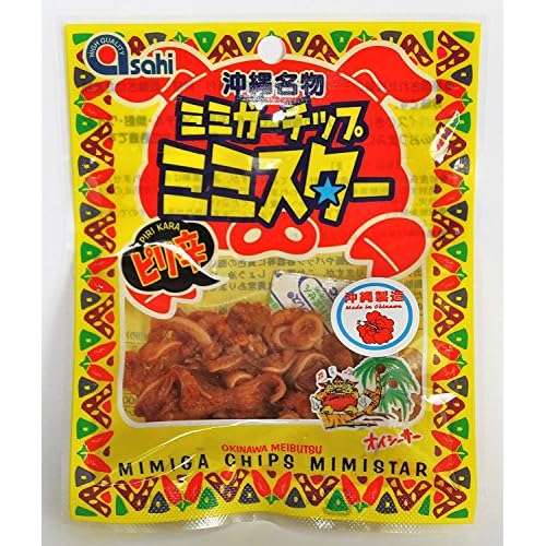 あさひ ミミガーチップミミスターピリ辛