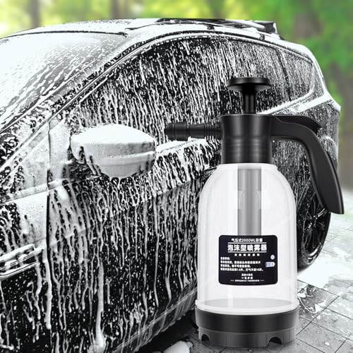 Pulverizador de bomba de espuma de nieve 2L para lavado manual a presión 4