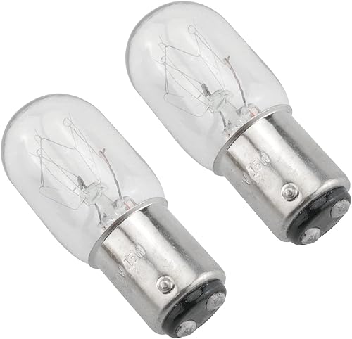 Miniatura 3 de 4pcs 15W 120V base plata máquina de coser bombilla hogar máquina de coser bombilla incandescente compatible con máquina de coser con base de empuje