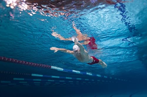 Miniatura 7 de ARENA Los colores del equipo de los hombres sólido Swim Jammer MaxLife Atlético Traje de baño de entrenamiento de la piscina Traje de baño