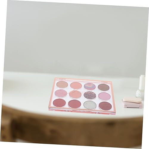 12-Color Eyeshadow Palette Matte and Glitter Eye Shadow for Women Versatile Makeup Palette for Night Club and Party