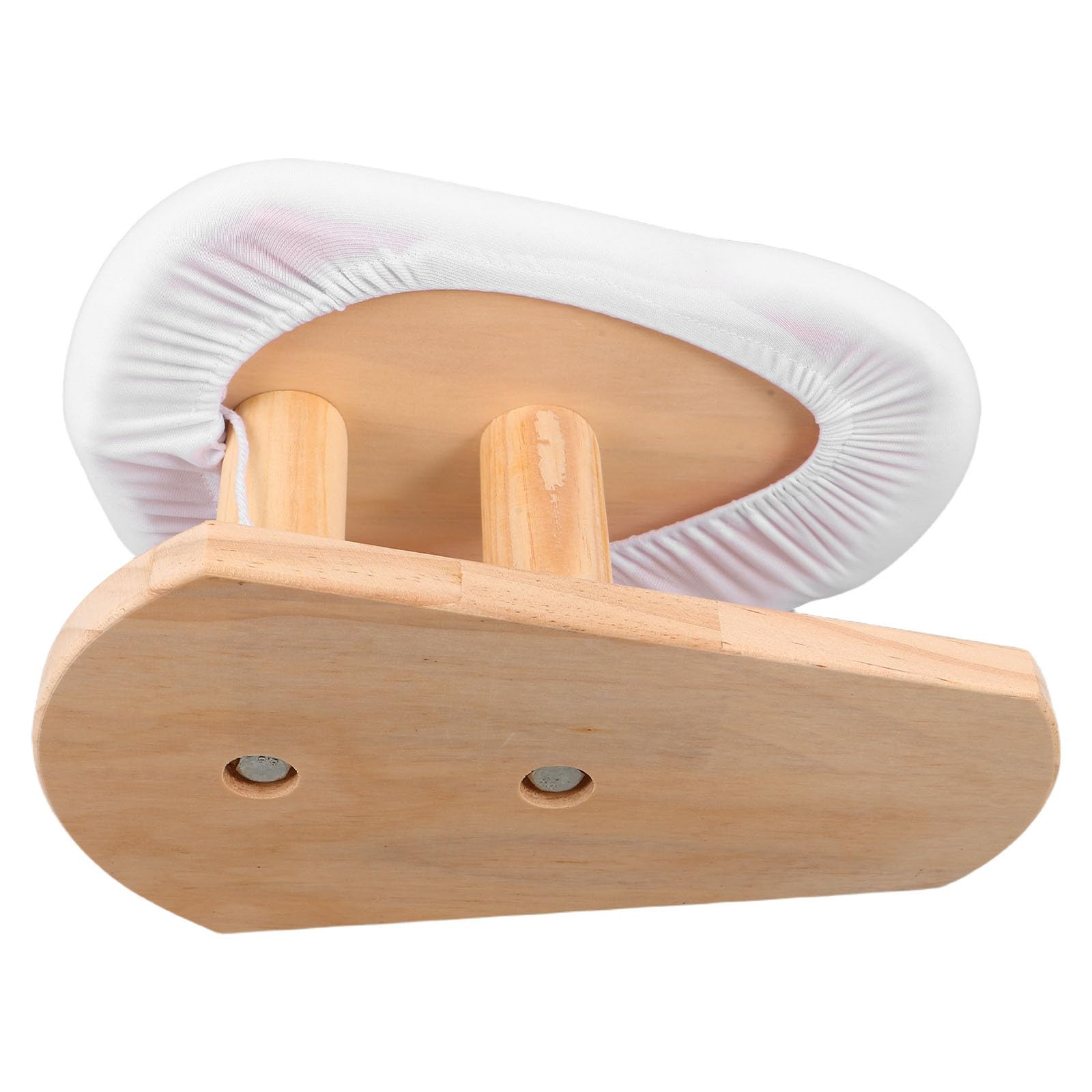 Tabla de Planchar Compacta de Madera con Base Estable y Superficie Acolchada, Diseño Ergonómico para Camisas y Cuellos, Adecuado para Rutina de Planchado Hogar