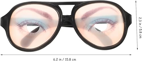 Miniatura 2 de TOYANDONA 6 gafas divertidas de broma para disfraz de broma para fiesta de Halloween, accesorios para fotos