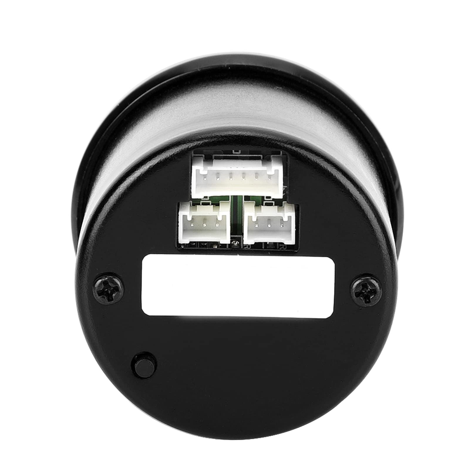 Hidyliu Misuratore di Pressione Dell'aria da 2 Pollici, Display Digitale a LED Rosso Misurazione Accurata della Spinta in Tutti i Veicoli a 12 V, Materiale Resistente in Acciaio e Rame, Kit di
