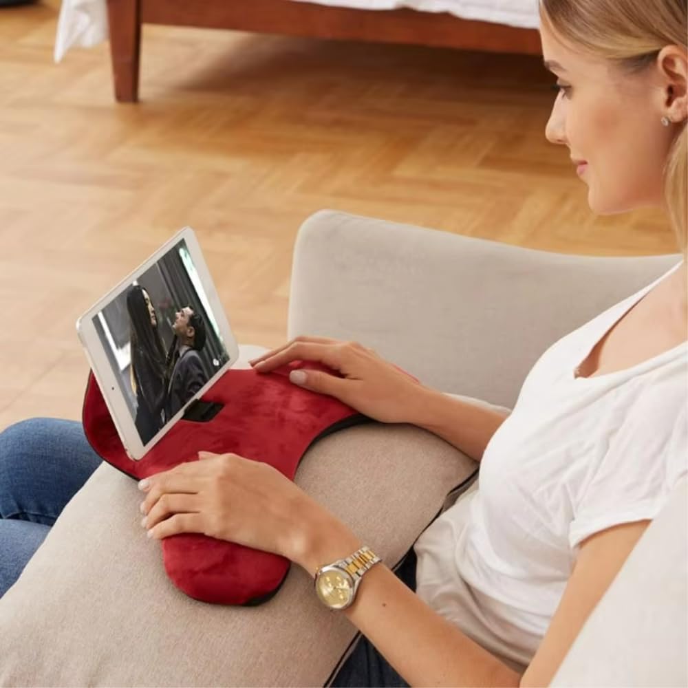 CYBHSM poduszka uchwyt na tablet leniwa osoba wspornik odpoczynek relaks uchwyt do czytania książek czytniki e-booków stojak na telefon nadgarstek poduszka na kolana