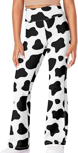 Miniatura 2 de Ystardream Pantalones acampanados para adolescentes y niñas, de cintura alta, talla grande, para uso diario casual