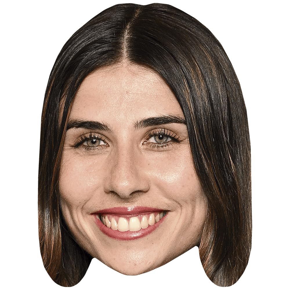 Charlotte Pasla (Smile) Celebrity Mask, Flat Card Face, Fancy Dress Mask