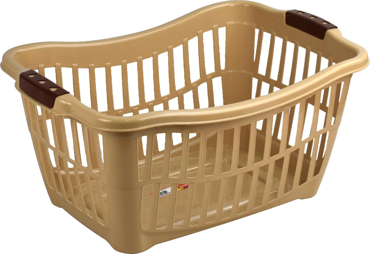 Senyayla Large Laundry Basket Machine load Capacity 55 x 36 x 22cm (Beige)