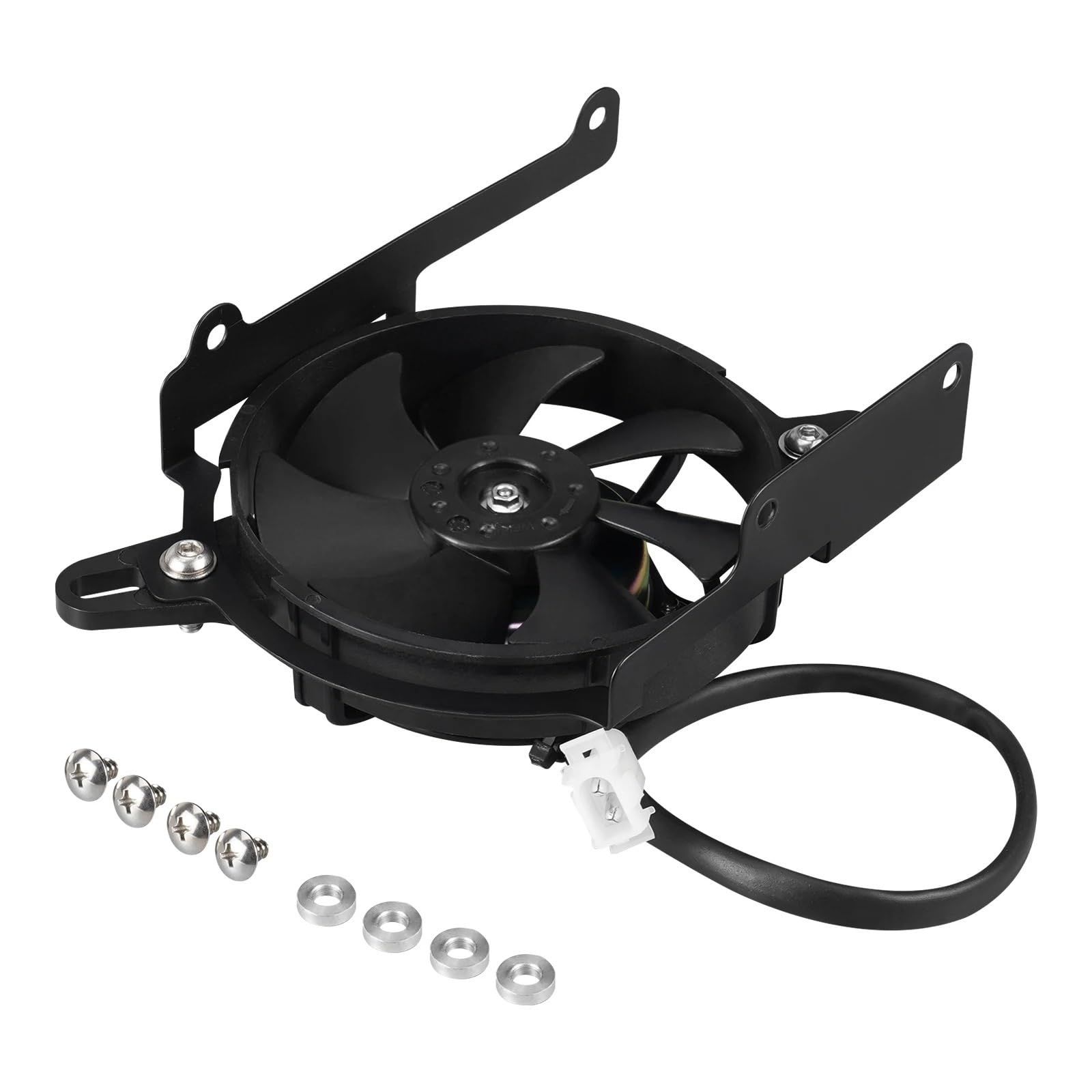 Zestaw wentylatora Pasuje do Husqvarna 2025 2024 TE 300 FE 501 450 350 250 150 125 TC FC TX FX 2023 Uchwyt wentylatora chłodnicy Moduł sterowania wentylatora