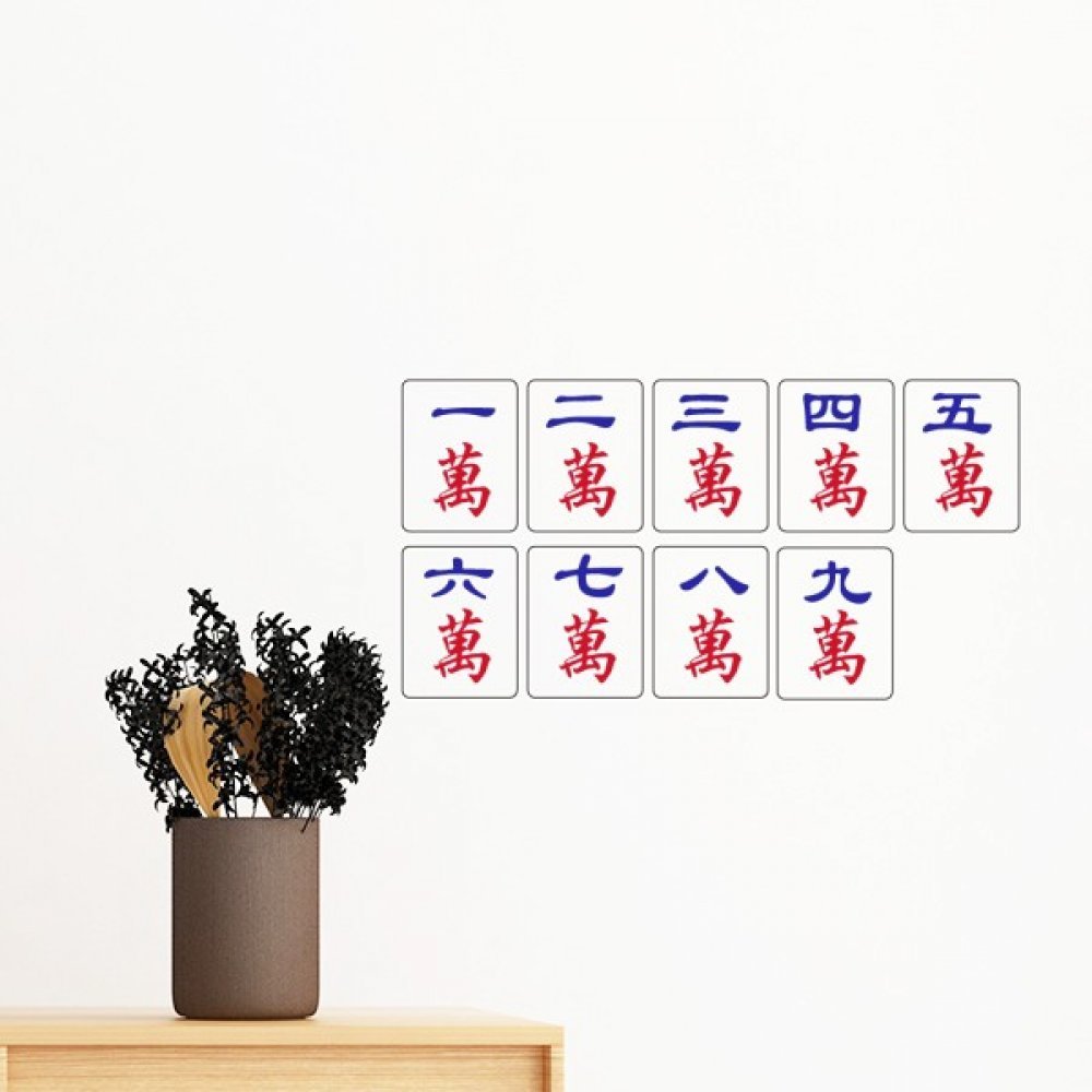 Papier peint mahjong decolable pour relooker une chambre