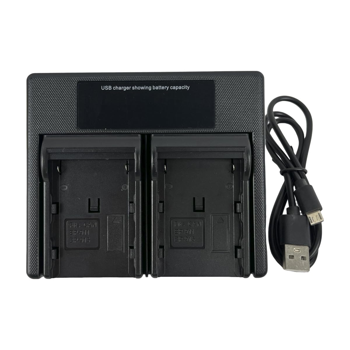 ESTIVITA USB LED Dual Battery Charger for BP-911, 911, 914, 915, 945, 950, 950G, 955, 930, 935, 925, 970