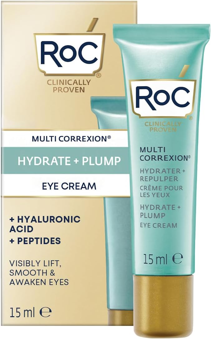 ROC MULTI CORREXION HYDRATE + PLUMP EYE GEL-CREAM 15ML