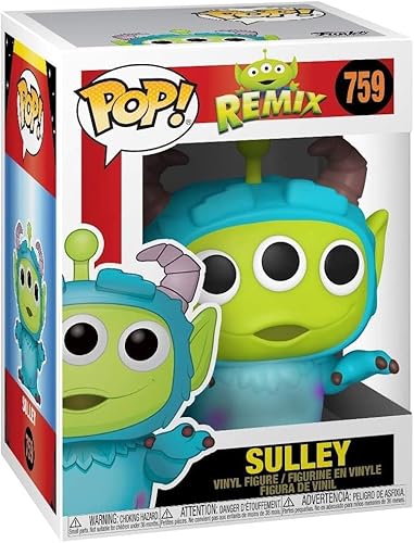 Miniatura 2 de Juguete Funko Pop Disney: Pixar Alien Remix - Sulley, multicolor, 3.75 pulgadas (48362)