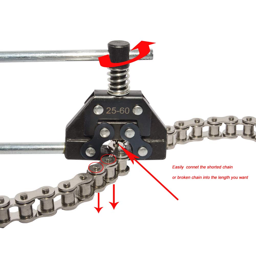 Amazon.com: FDJ #25-60 Roller Chain Breaker Cutter Chain Holder
