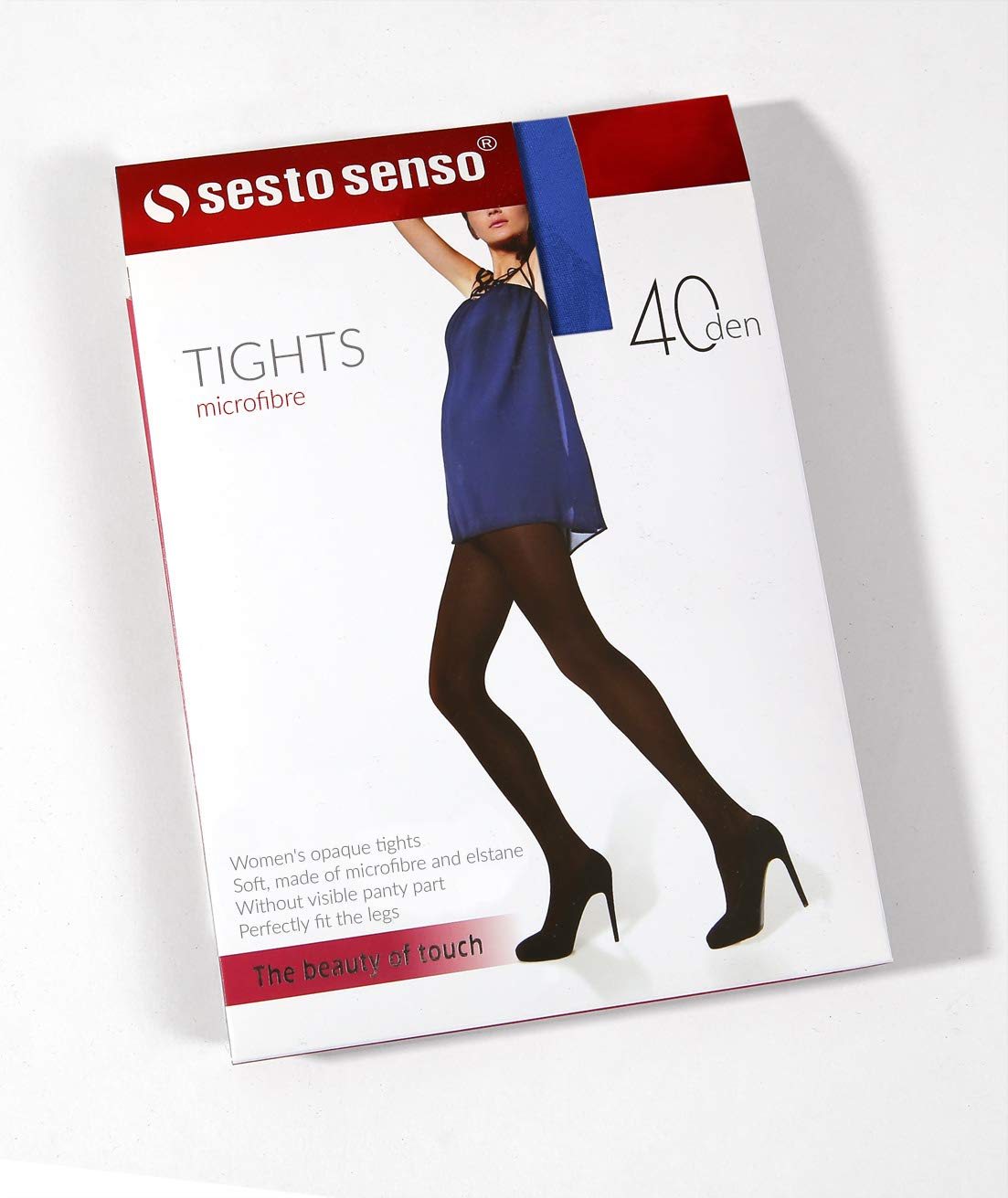 sesto senso Damskie rajstopy z mikrofibry matowe 3 pary 40 Den