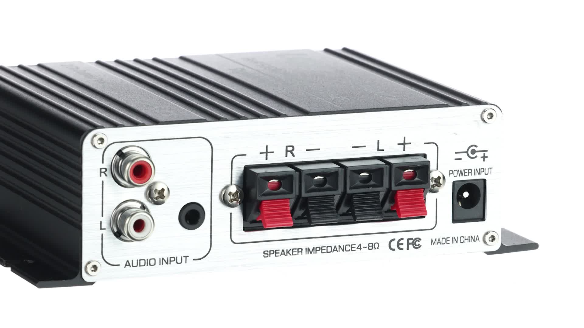 Lepy LP-2020A Amplificateur Audio stéréo Digital 20 W + Adaptateur 3 A