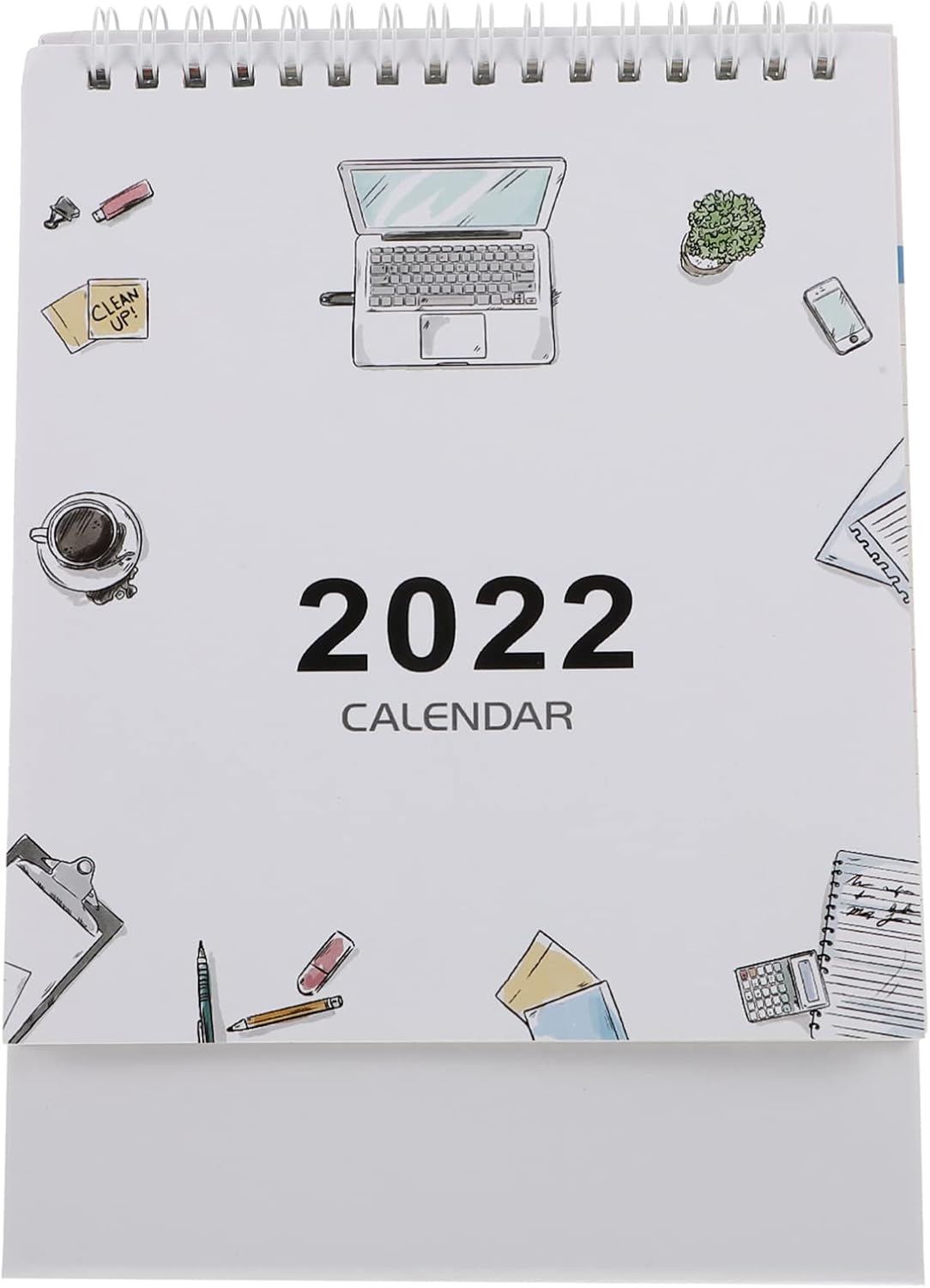 Abaodam カレンダー 22 壁掛け 卓上カレンダー 吊り下げ かわいい シンプル クリスマス アニメ アート キャラクター 北欧 絵