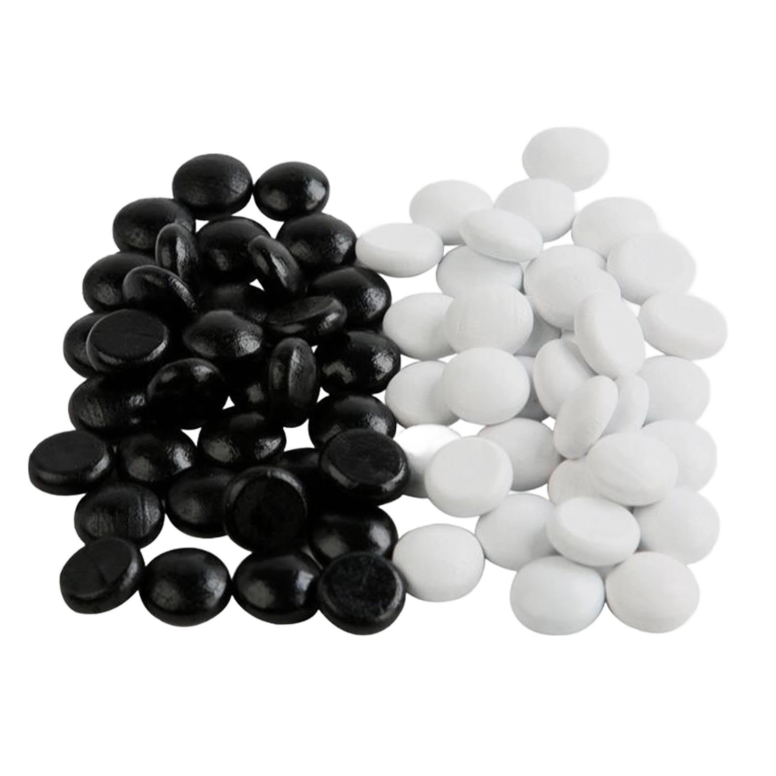 70 Piezas de Cuentas Gobang, Piedras de Juego Go, Piezas de Juego de para Juego de