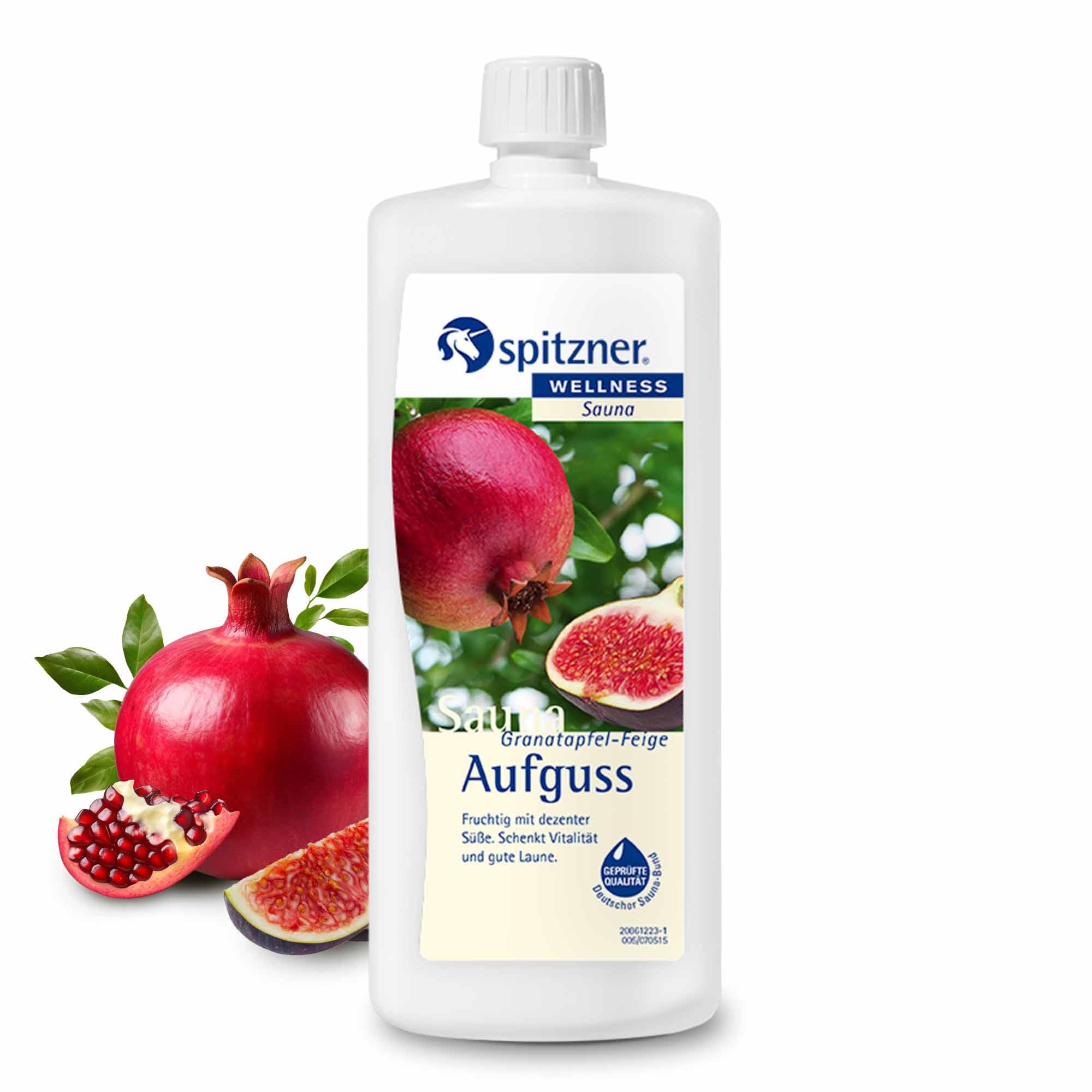 Spitzner Saunaaufguss - Granatapfel-Feige 1L