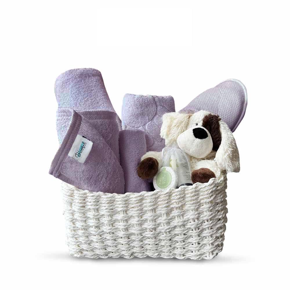 Blissful B&B Complete Bathroom Pack – 4 Towels, 2 Toilet Rolls & Slippers in Burgundy | Polycotton Blend | Includes Bath, Hand & Face Towels | Guest & Travel Ready