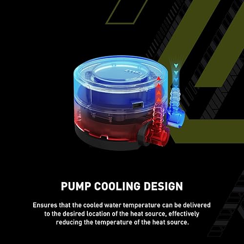 Miniatura 4 de MSI MAG CORELIQUID E360 - Enfriador líquido de CPU AIO RGB - Radiador de 14.173 in - 3 ventiladores ARGB PWN de 4.724 in.