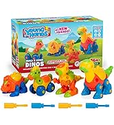 Creative Kids Build & Learn Dinosaur Take Apart Toy Set with Tools Interlocking STEM Educational ...