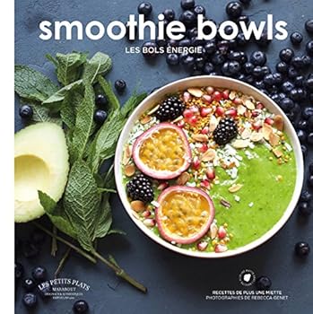Paperback Smoothie Bowls [French] Book